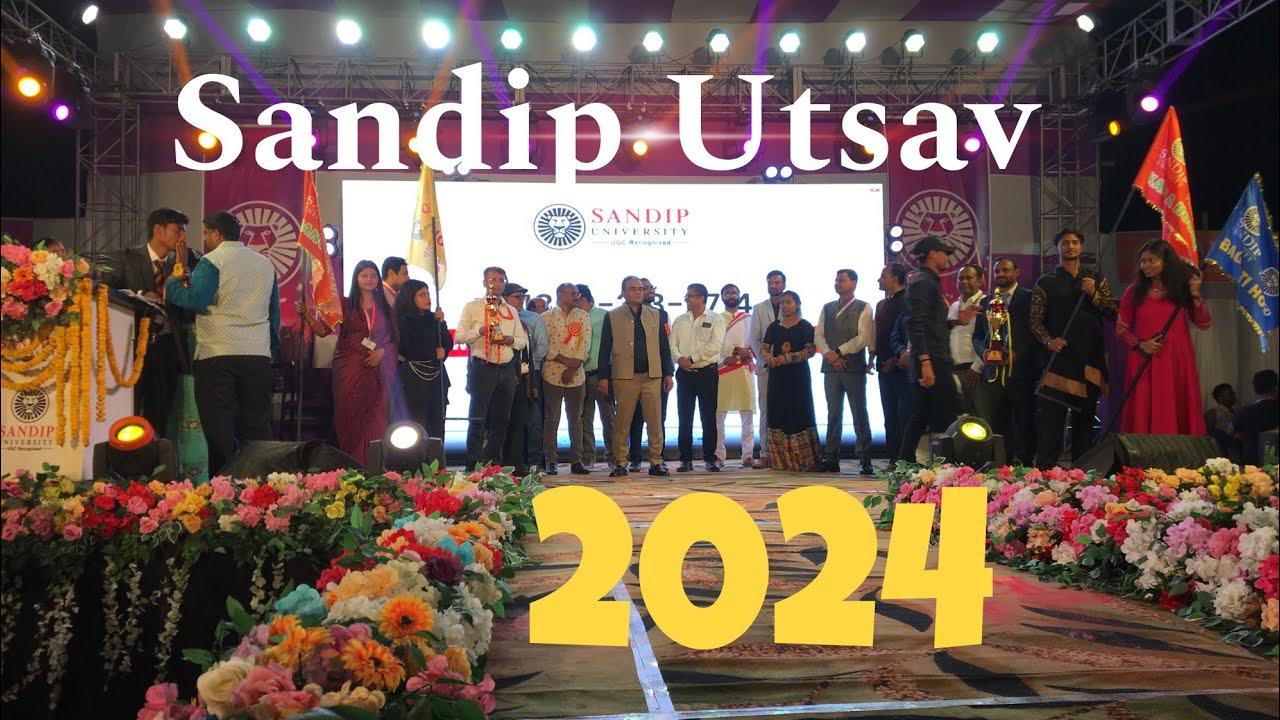 Sandipotsav 2024 At Sijoul | The Inauguration | Sandip University Sijoul Madhubani #sandipotsav