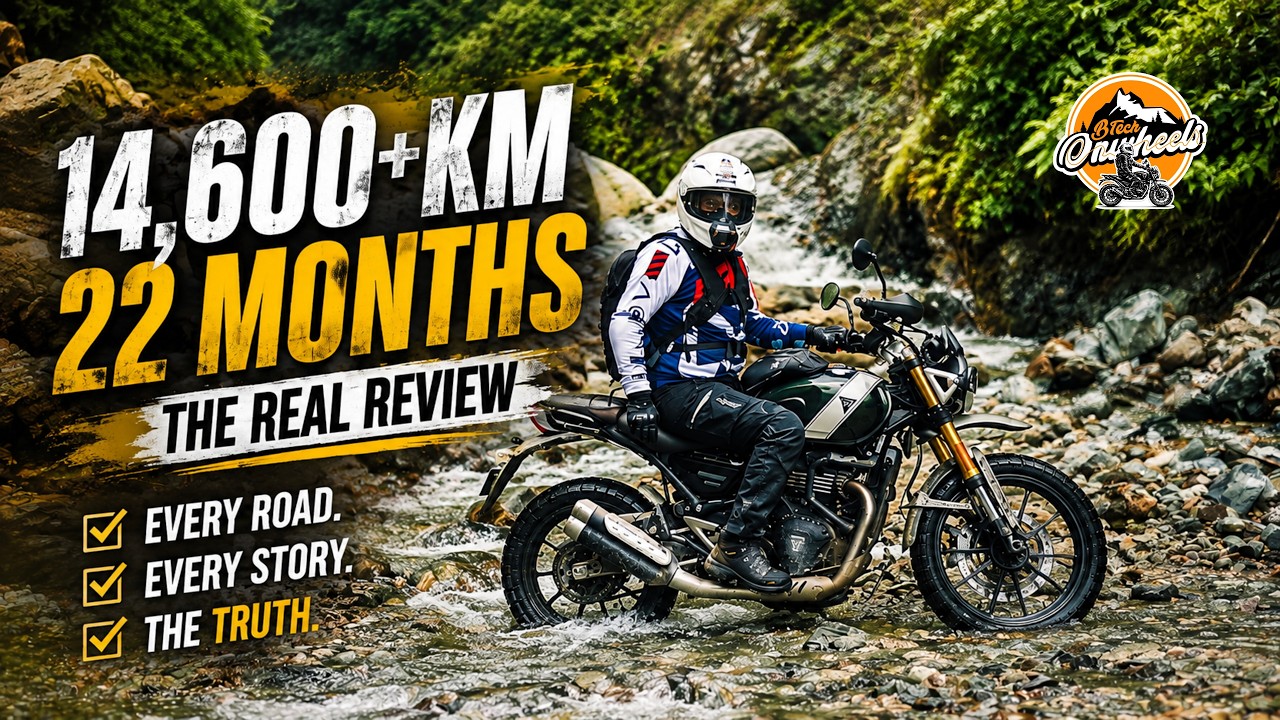 Triumph Scrambler 400X 2-Year Review: 14,600km Through Nepal! (Mustang, Manang & More)|BTECHONWHEELS