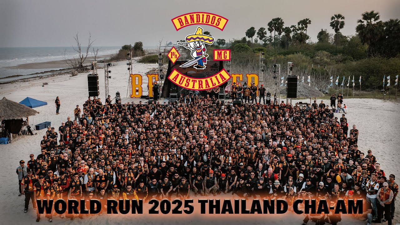 BANDIDOS MC AUSTRALASIA WORLD RUN 2025 - THAILAND CHA-AM