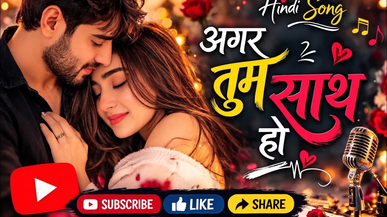 अगर तुम साथ हो ❤️ New Hindi Love Song 2026 | Heart Touching Romantic Song | Bollywood Romantic Song