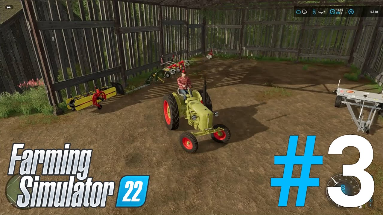 FS22 No Man's Land #3 - Selling the bales!