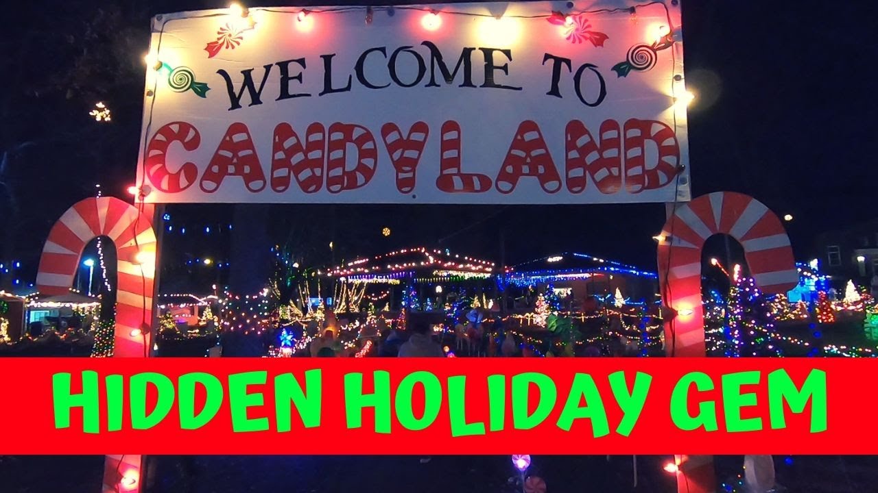 Coulterville Holiday Light Display 2019 - Candyland - Coulterville, Illinois