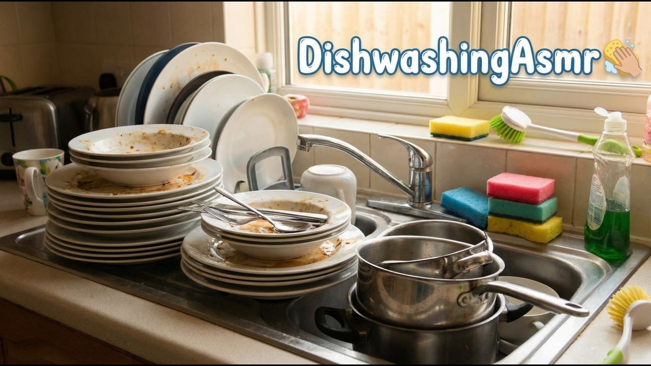 DISHWASHING ASMR PART 11