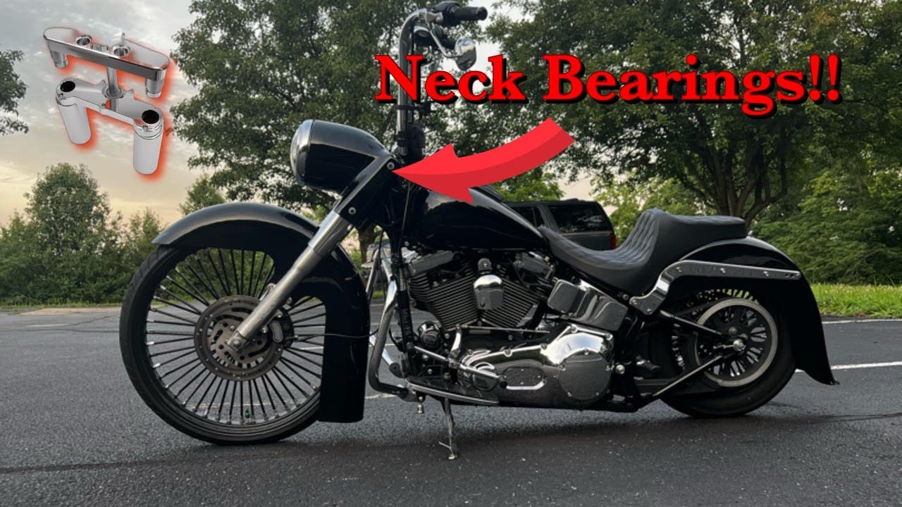 Замена подшипников скольжения на моем Harley