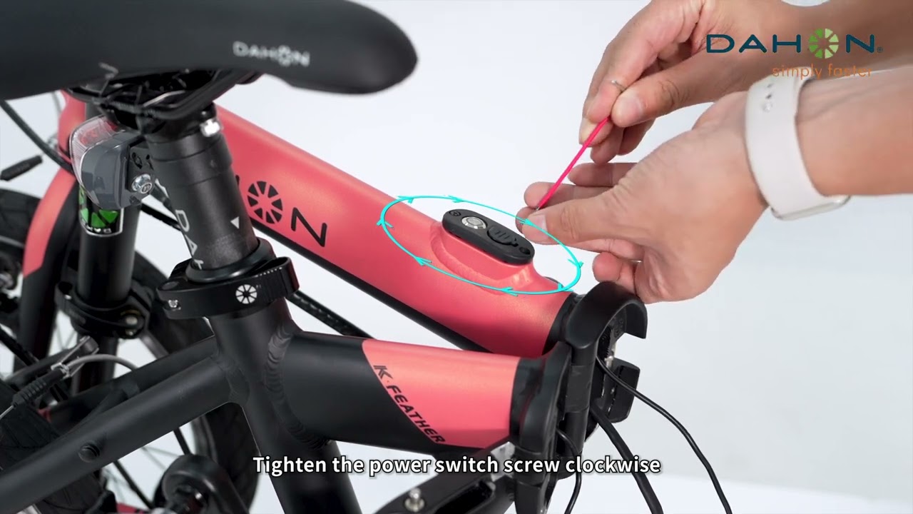 How to replace the battery on the K-FEATHER E-Bike