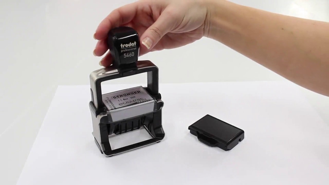 How to Replace the Ink Cartridge on a Trodat Professional 4.0