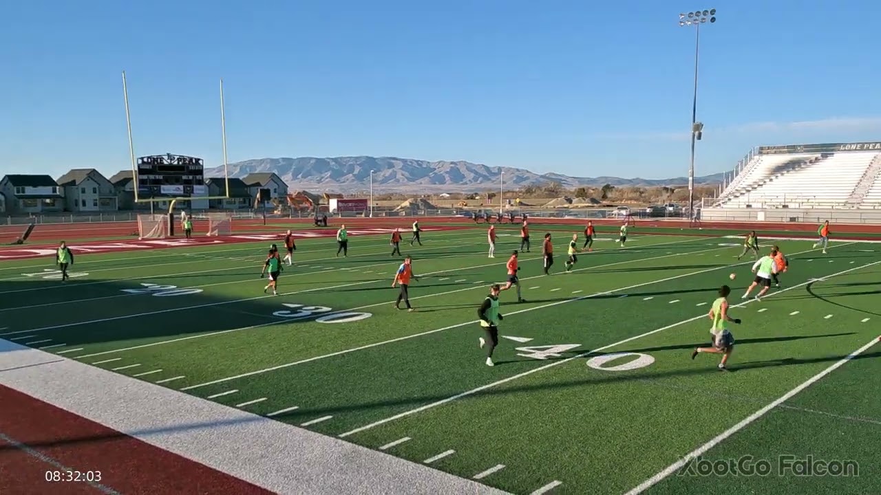 XbotGo Falcon first test. LP Saturday morning Soccer