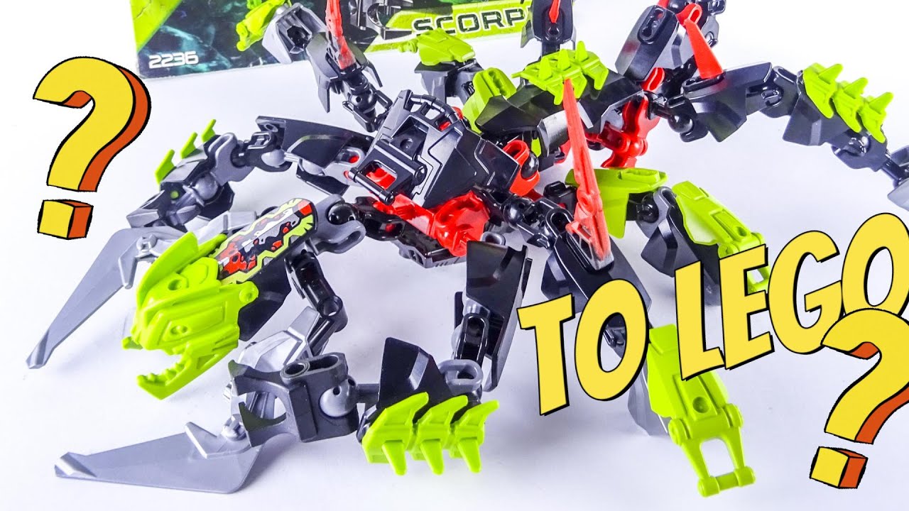 Ło matko to w og&oacute;le LEGO ? / LEGO HERO FACTORY 2236 Scorpio / Recenzja KBL