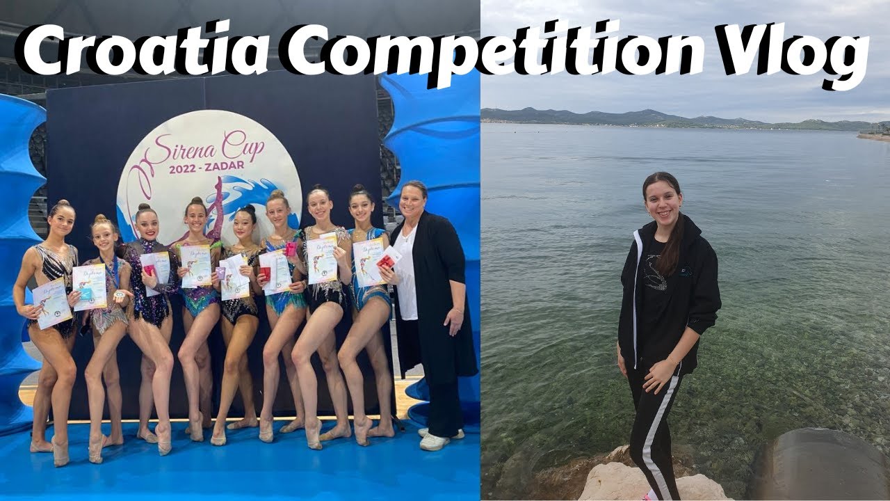 Rhythmic Gymnastics International Competition in Croatia 🇭🇷 | VLOG