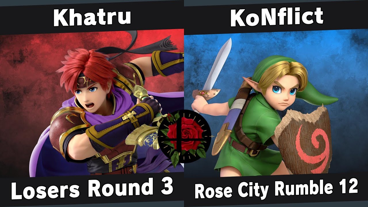 RCR 12 Losers R3 - Khatru (Roy) vs KoNflict (Young Link) - Smash Ultimate