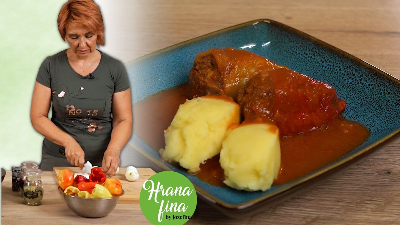 Kako napraviti slasne punjene paprike? | HRANA FINA BY JOZEFINA