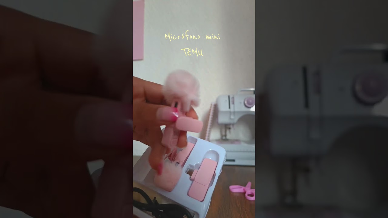 micro 🎙️mini para videitos de Temu 💕
