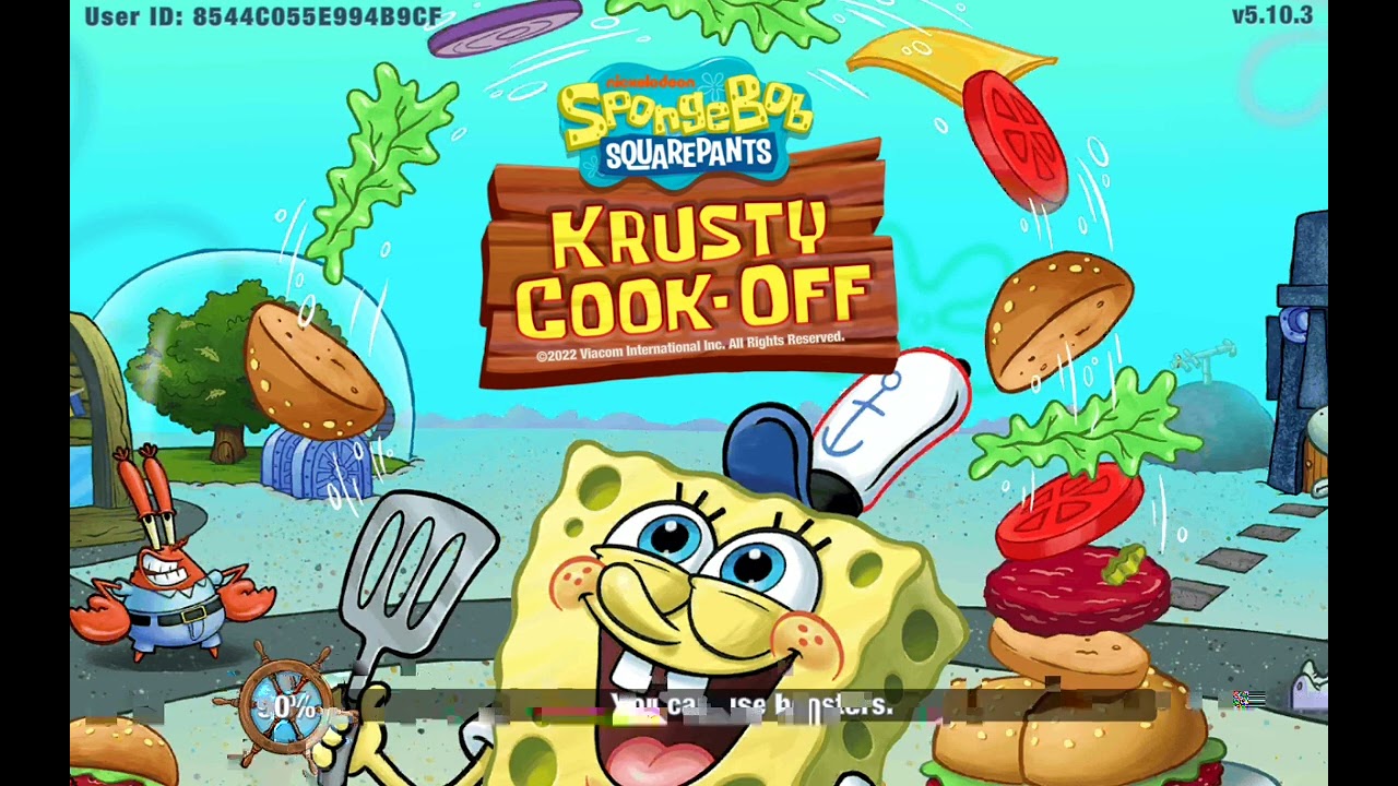 Today I'm playing krusty cook-off for the first time