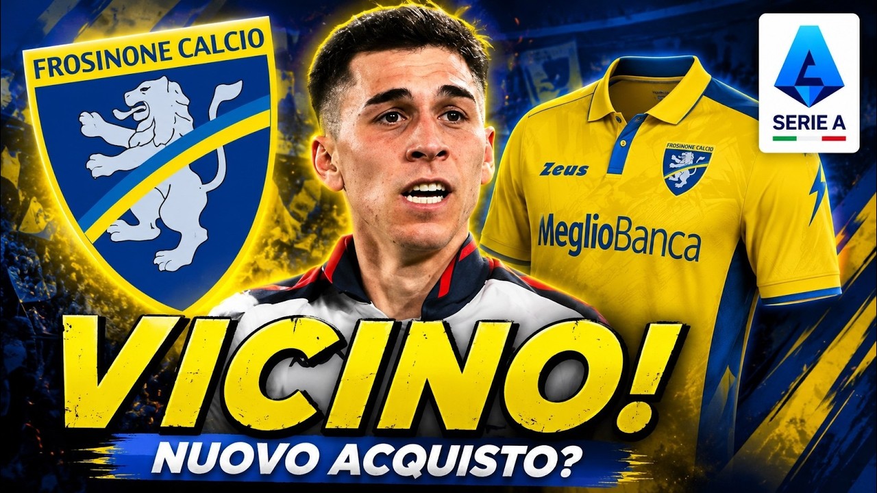 FROSINONE, VICINO UN NUOVO ACQUISTO! 🔥 TUTTE LE TRATTATIVE