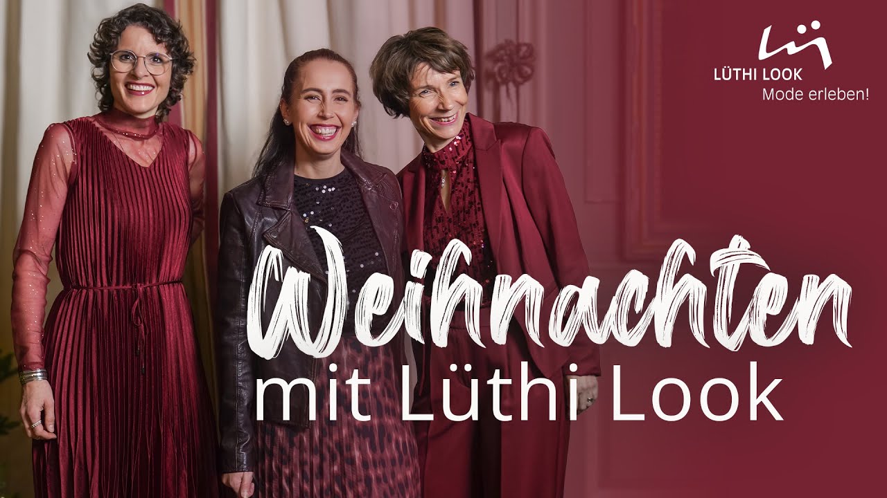 Unsere Weihnachtslooks✨ Festmode und Behind the Scenes mit Lüthi Look