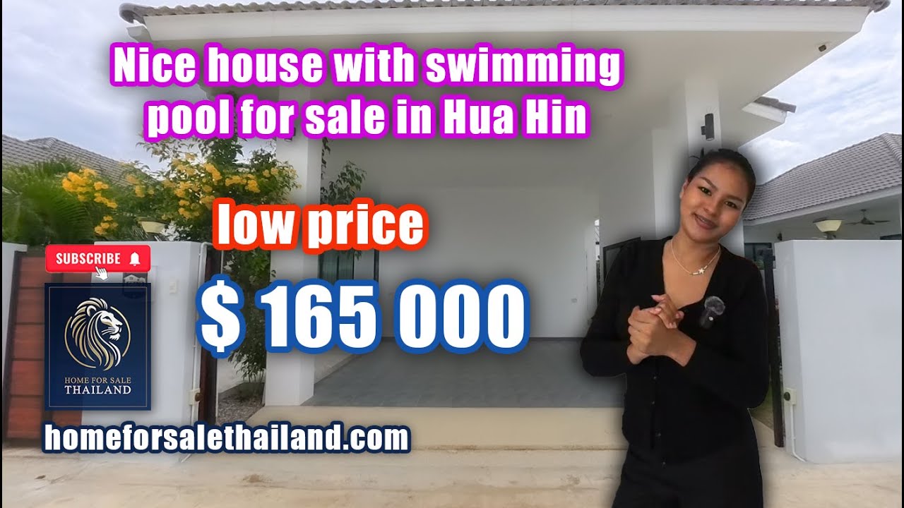 Fully Furnished Villa with Pool for Sale in Hua Hin | 5,990,000 Baht | Home For Sale Thailand