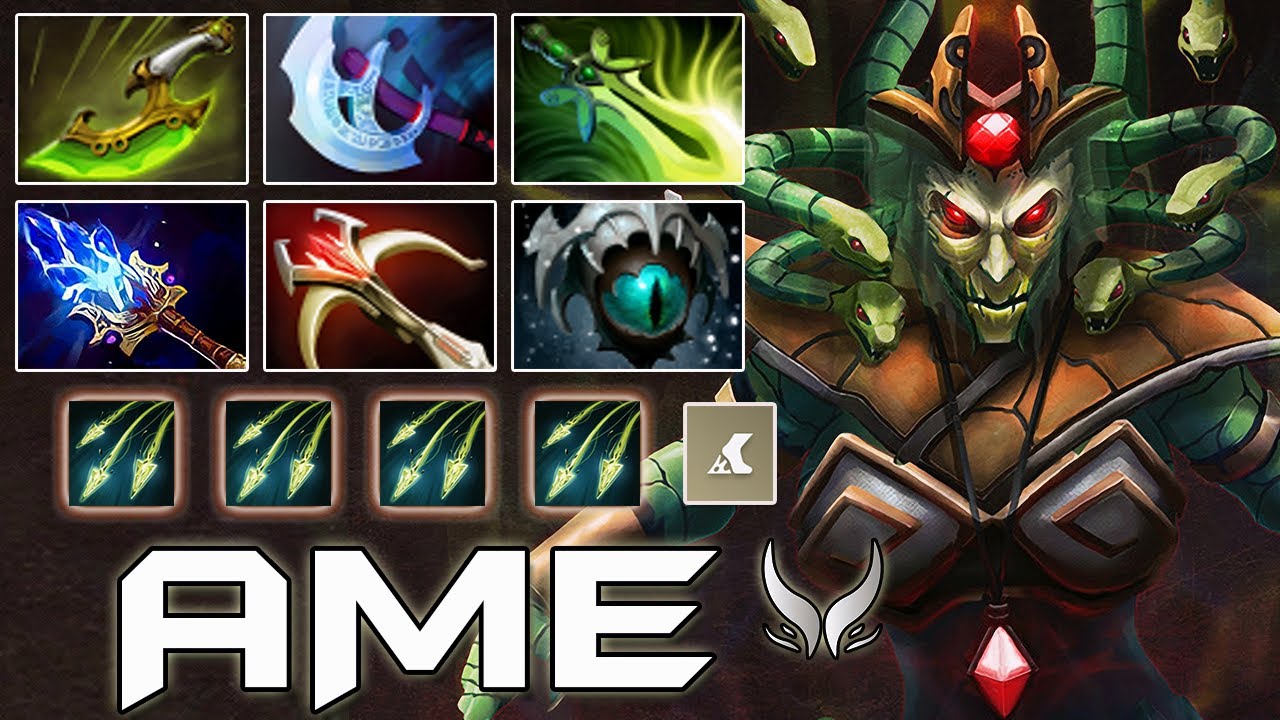 Ame Medusa GODLIKE Comeback! INSANE Late Game Carry &ndash; Dota 2 Pro Gameplay!
