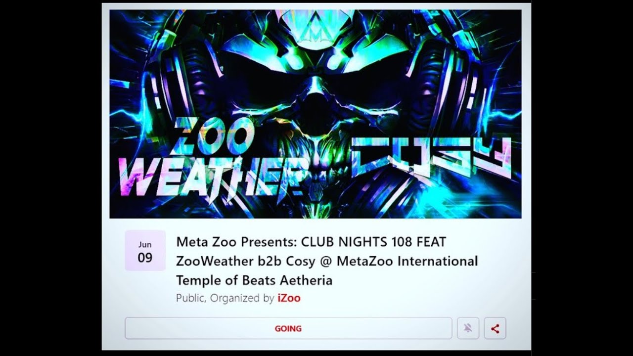 Techno Crypto Punks Metaverse Night´s Comic WEB3 NFT Avatar´s Music Decentraland Meta Zoo Inter.