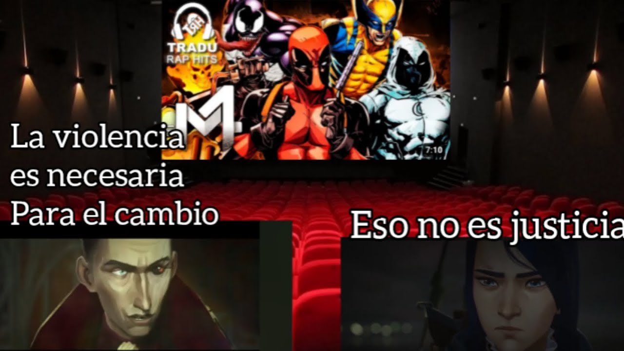 arcane del pasado viendo universos y su futuro Capitulo 5 rap de antihéroes Marvel