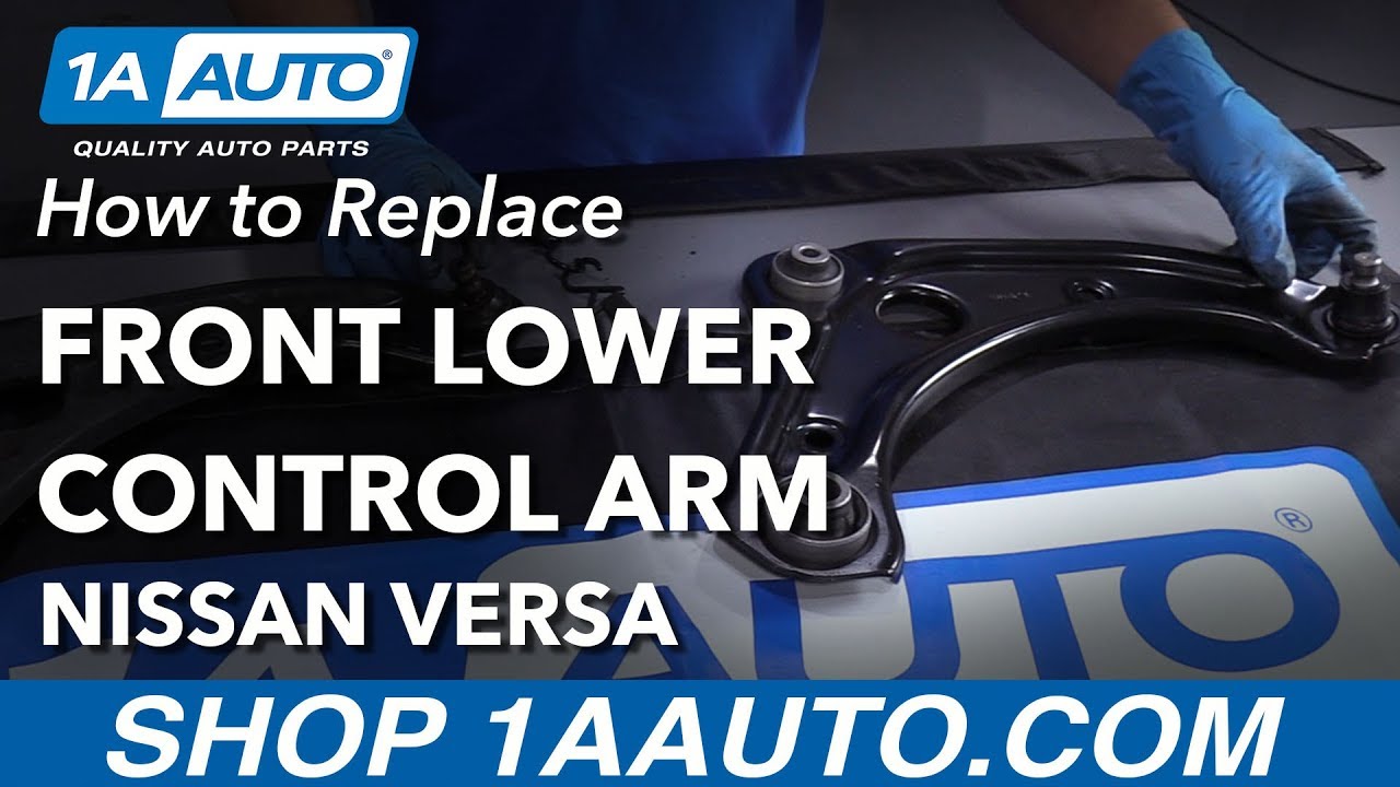 How to Replace Lower Control Arm 13-17  Nissan Versa