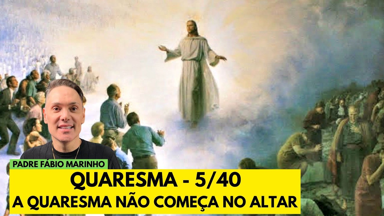 Homilia de 23 de fevereiro de 2026 - Primeira Semana da Quaresma - com Padre Fábio Marinho