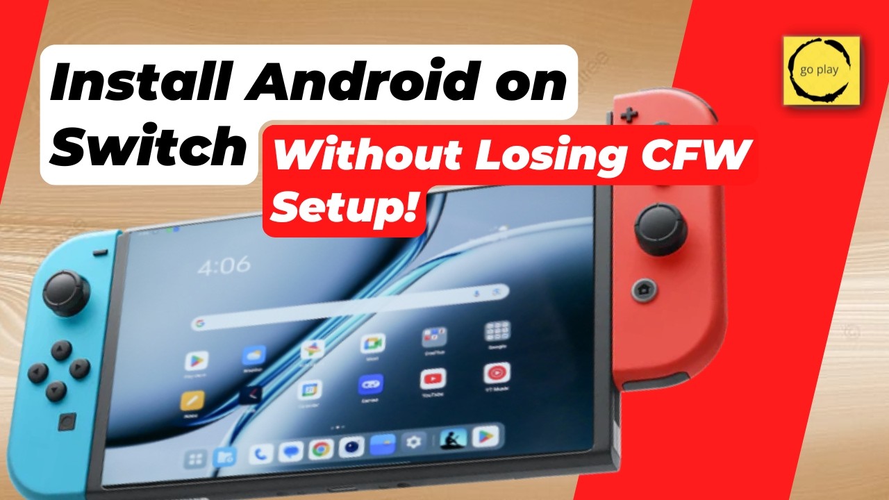 Как установить Android на Switch и сохранить пользовательскую прошивку