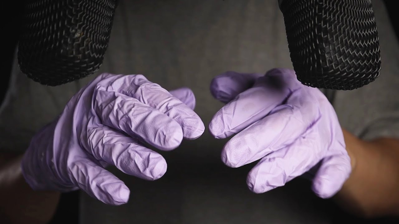 АСМР 1 часа Латексные перчатки | Не видел ничего лучше... The Most Relaxing Latex Gloves 1 Hour