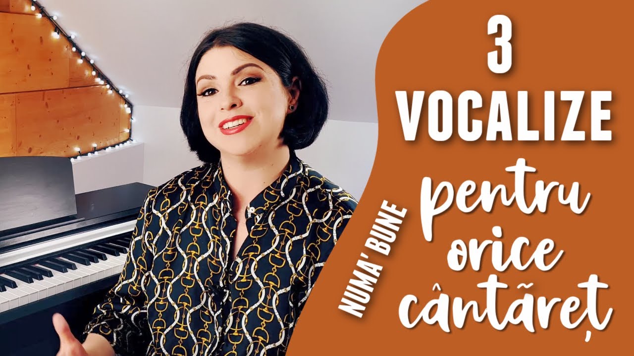 3 vocalize foarte utile pentru orice cântăreț | din Dragoste pentru Voce | Andra Dan