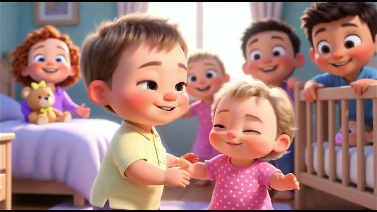Fun Time Together 🎶 | Happy Kids Playroom Song