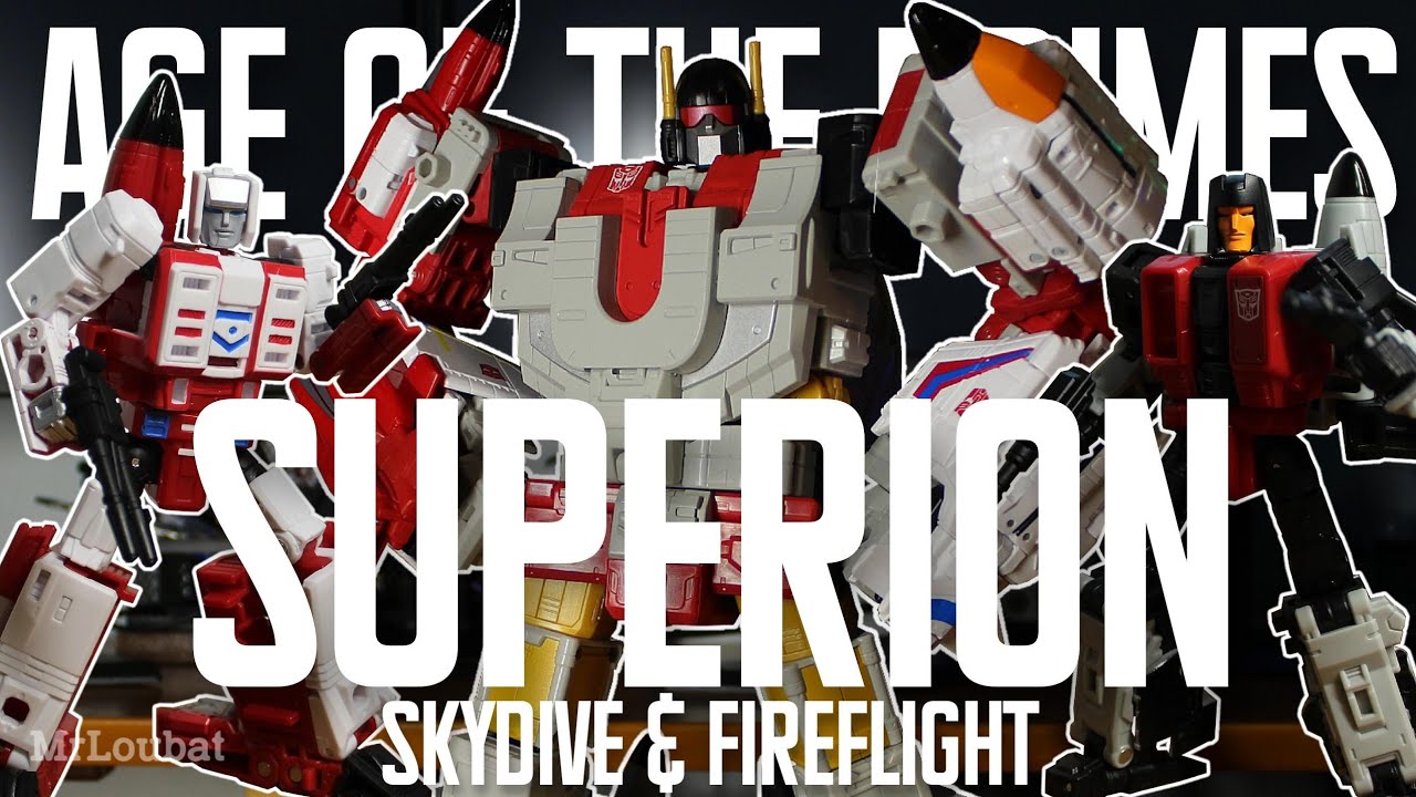 SUPERION GOTOWY! (i jest u szczytu formy) | Age of the Primes: Fireflight & Skydive | Recenzja Mr...