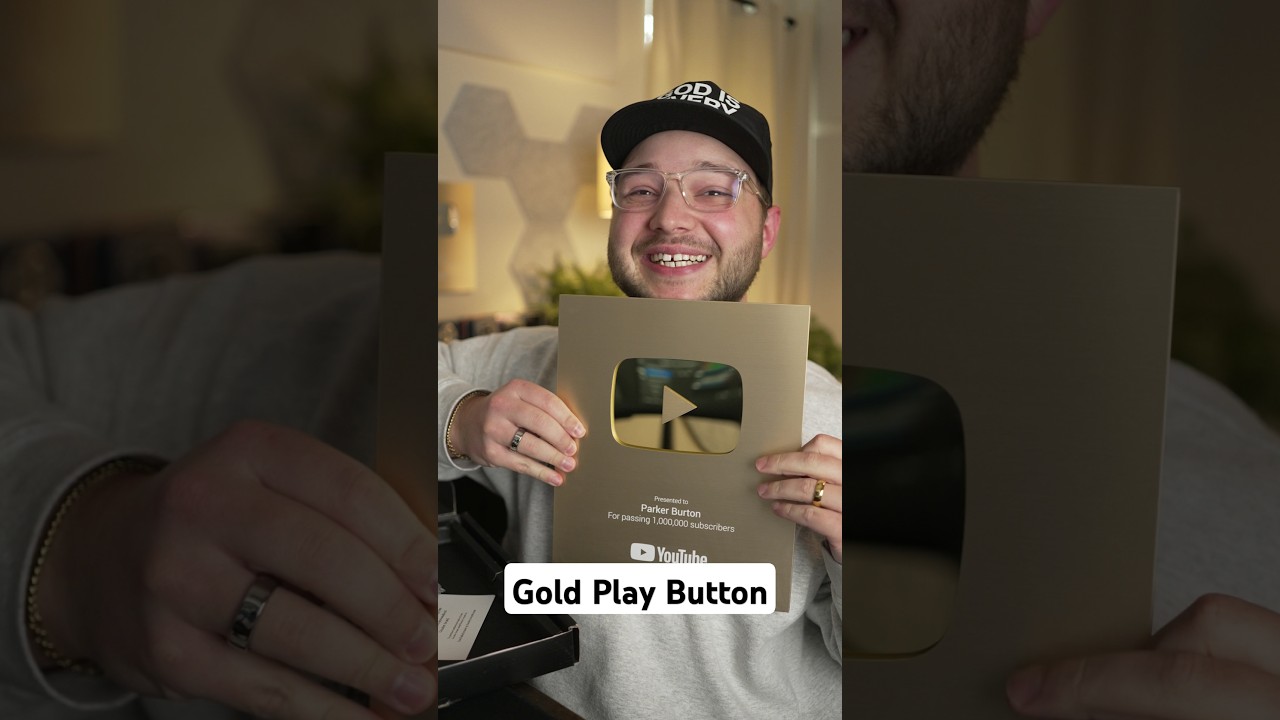Gold Play Button!