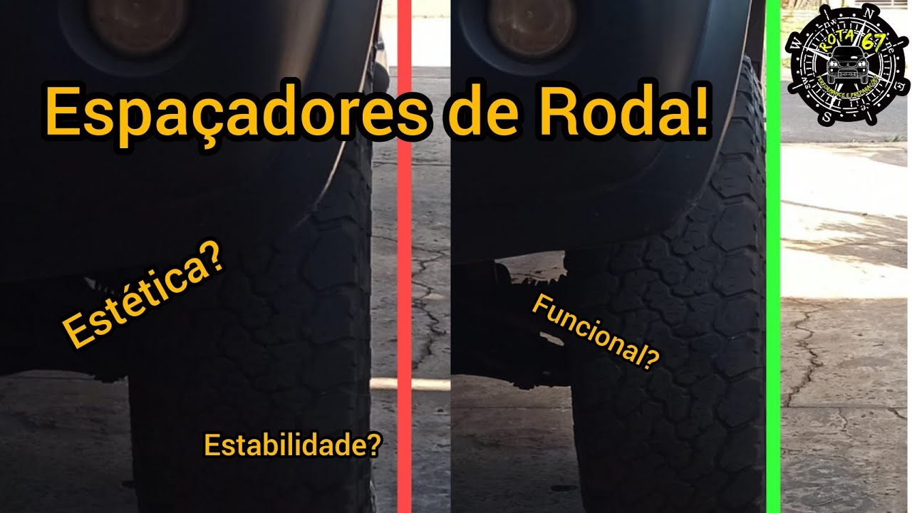 Espaçadores de roda na L200? como ficou ? qual tamanho? é fácil a instalação?