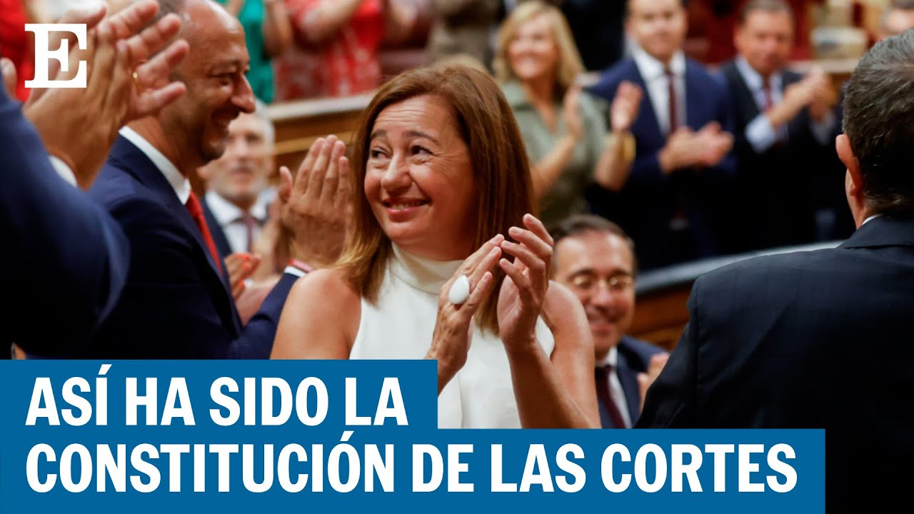 CONGRESO | La Constitución de las Cortes, en 3 minutos: estos son los seis mejores momentos |EL PAÍS