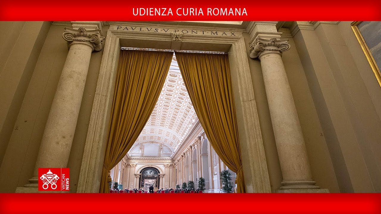 Udienza Curia Romana  21 dicembre 2024 - Papa Francesco