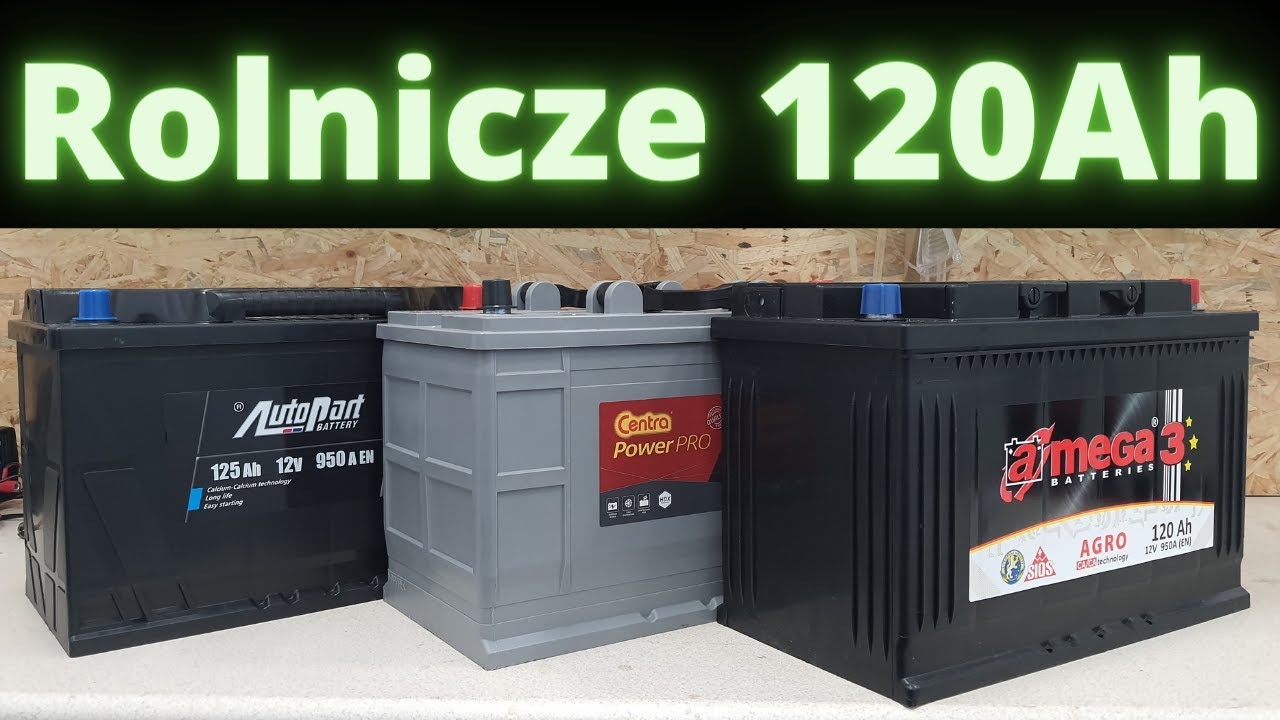 120Ah Uniwersalny Akumulator dla Rolnika - ZETOR i URSUS.