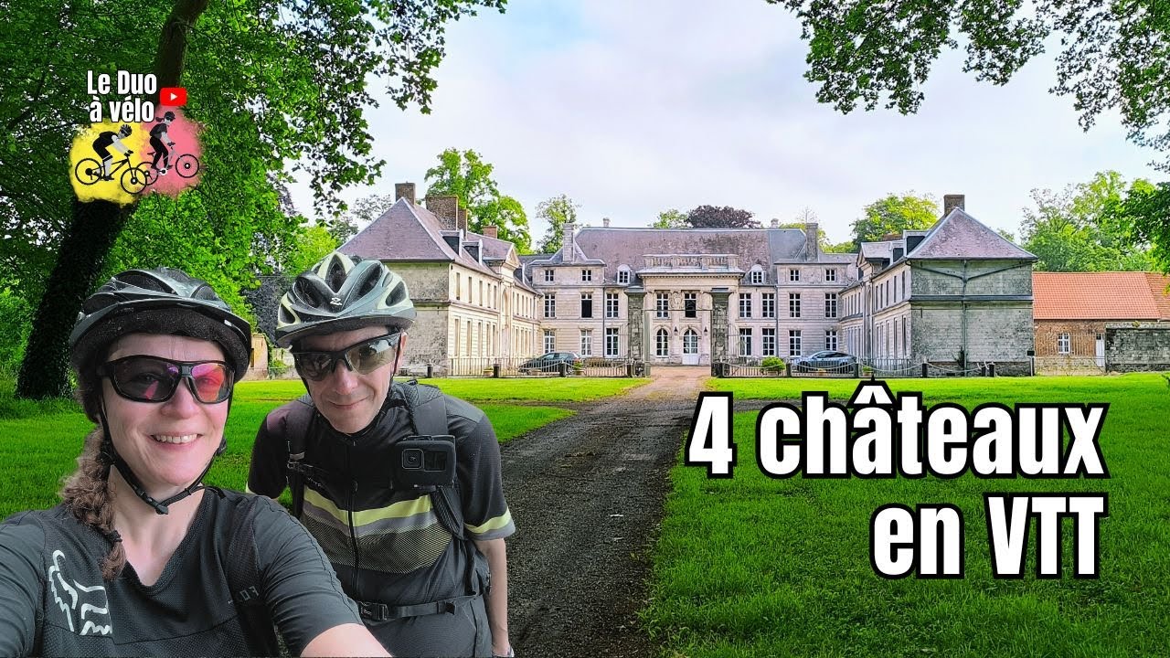Randonnée des 4 châteaux en VTT : balade paisible à travers l’Artois