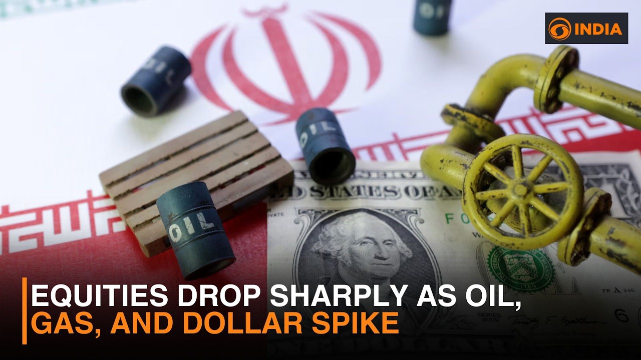 Stock Indexes Plunge as Energy Prices and USD Rally & more news | DD India Live | 6 PM IST