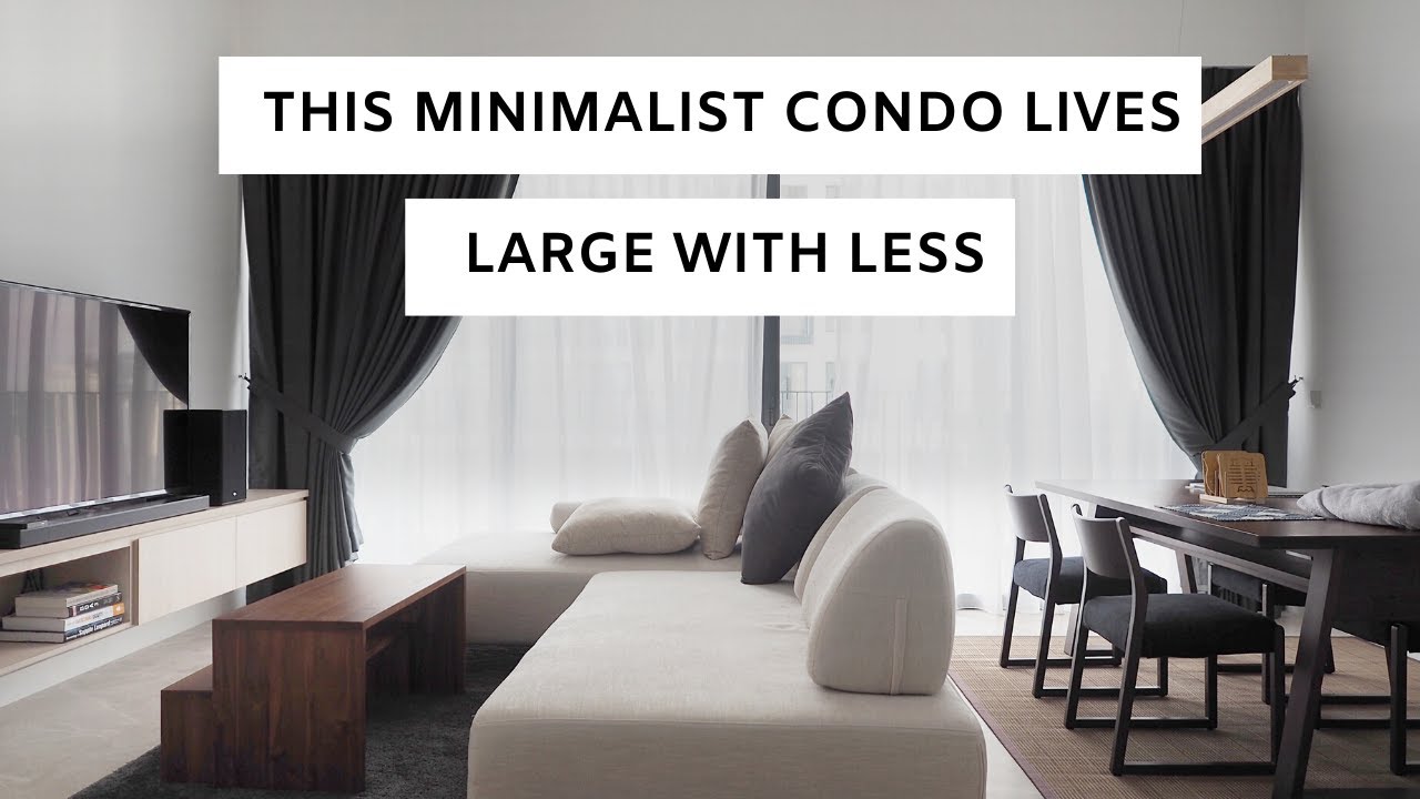 This Minimalist Condo Lives Large With Less - Singapore Minimalist Interior Designs