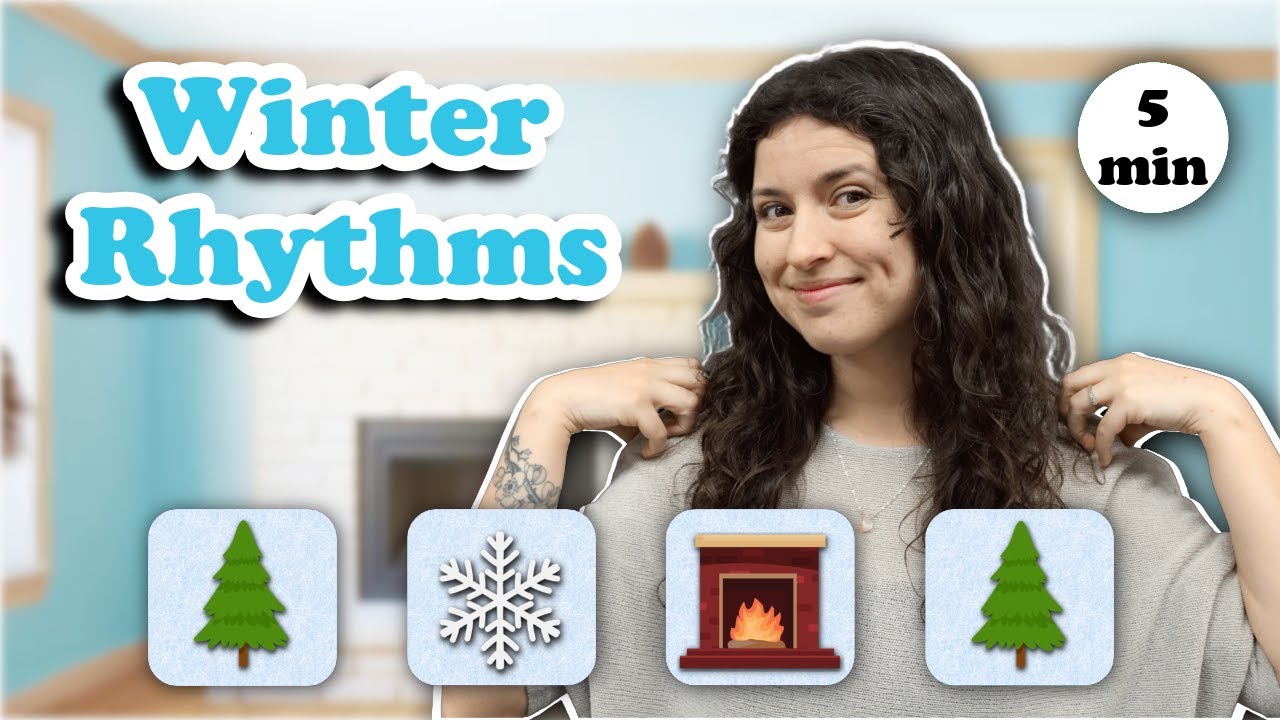 K-1 Elementary Music Lesson to Play Directly in the Classroom | Winter Rhythms | Tap Along