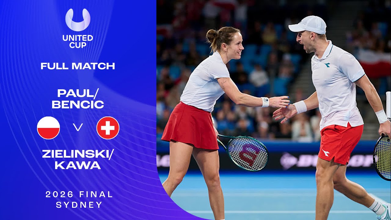 Kawa/Zielinski v Bencic/Paul Full Match | United Cup 2026 Final