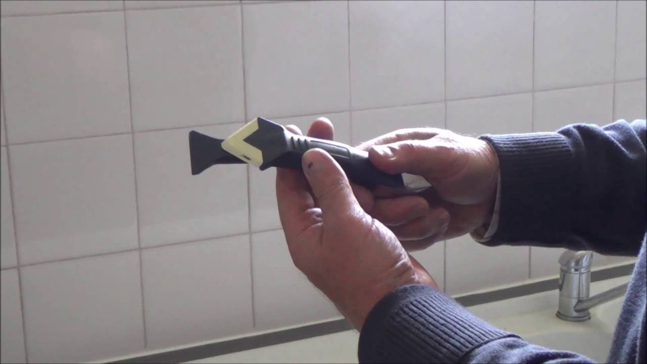 Grattoir et lisseur pour joints - R&eacute;f. 34 17 41