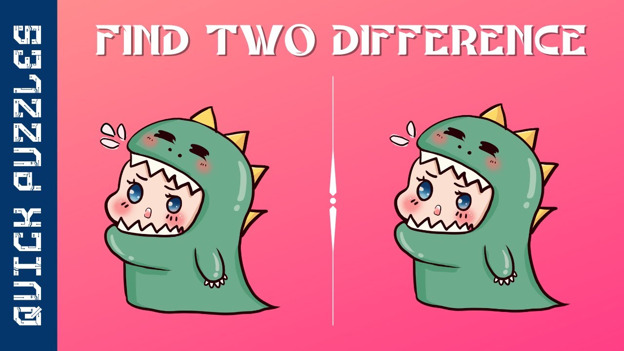 Find Two Difference | Part 3 | Spot The Difference | Quick Puzzles
