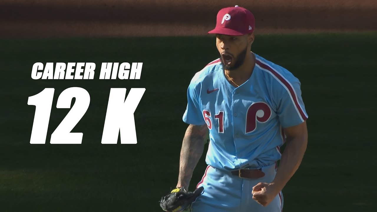 Cristopher Sanchez Strikes Out Career High 12 Batters vs Giants!