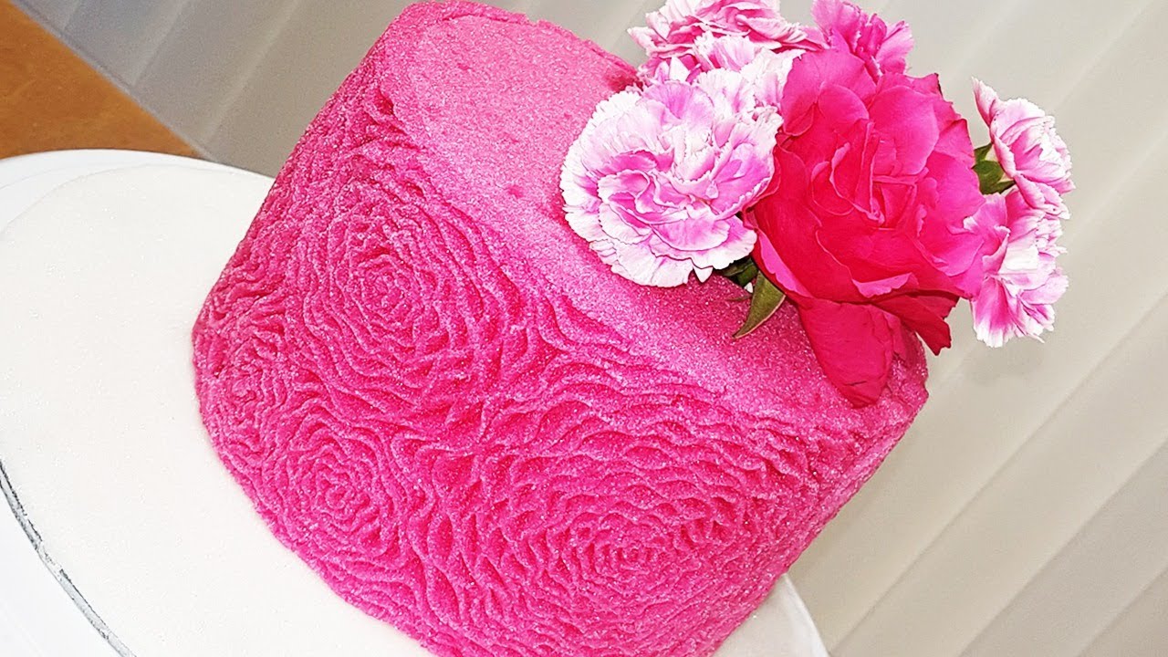 Sugar Sheet  |TECHNIQUE| Rosette Ruffle Style - Cake Trend 2020