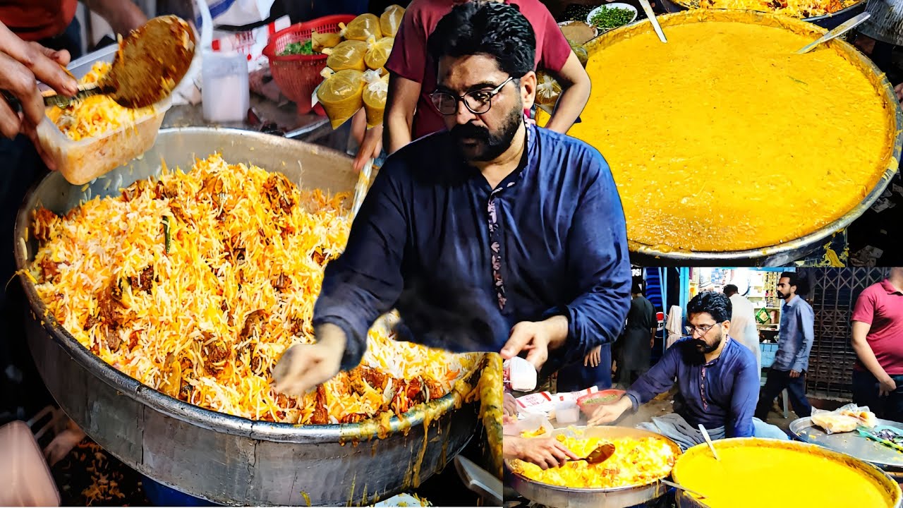 RAMADAN SEHRI HALEEM BIRYANI - Pan Mandi Food Street | Famous Haleem Biryani | Street Food karachi