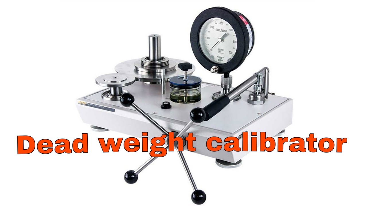 Dead weight Pressure calibrator