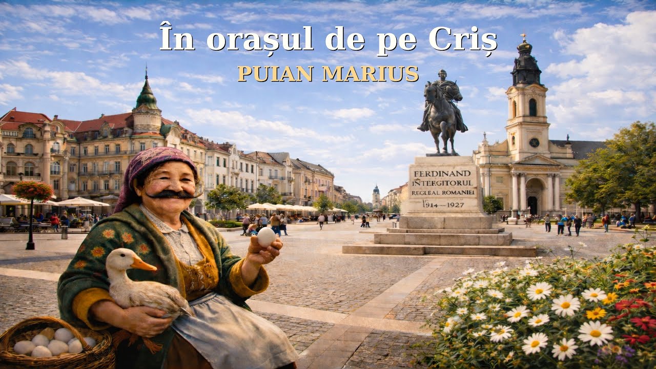 Puian Marius – În orașul de pe Criș (Official Audio) | Original Romanian Folk Song