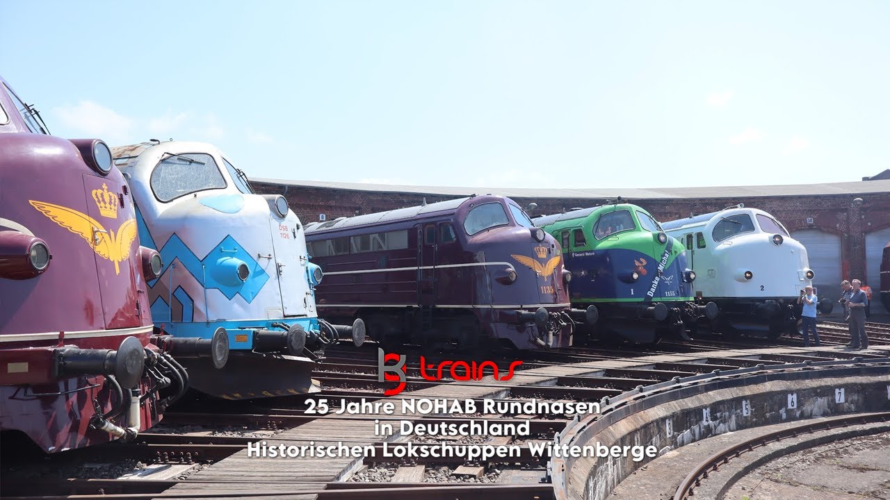 25 Jahre NOHAB-Rundnasen in Deutschland | Historischen Lokschuppen Wittenberge am 01.06.2024