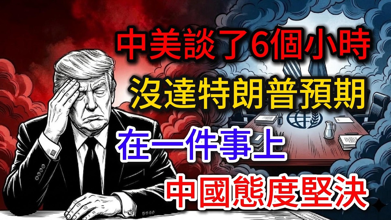 中美談了6個小時，特朗普沒收到好消息，博弈還在繼續，中國態度堅決