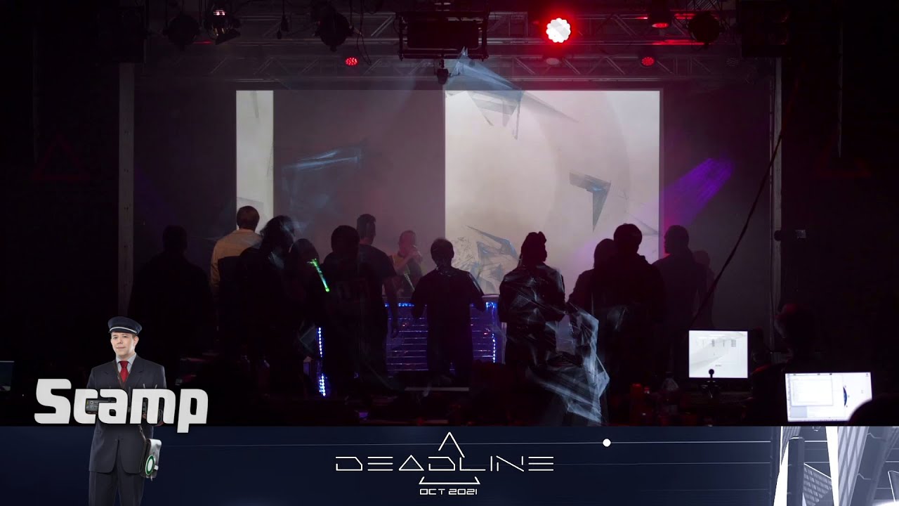 Scamp at Deadline Demoparty 2021 - UK Hardcore / Happy Hardcore Live DJ Set